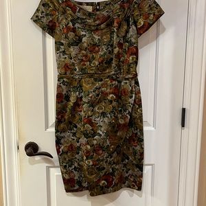 Vintage cocktail dress with modern tailoring